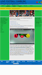 Mobile Screenshot of lovefootballgambling.com